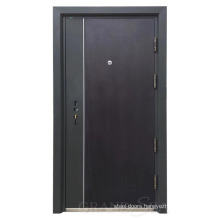 2021 Laser cut turkish style single stainless steel security door design for hotel